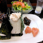 ピアーズカフェ つつじヶ丘店 - 朝おにぎりセット