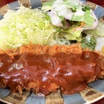 Tonkatsu Kanou - 日替わり：チーズとんかつ定食