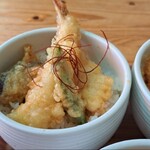 ドン☆ぶり屋 - こまち丼set(天丼)