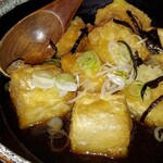 居酒屋のんべえ - 店長サービス！揚げだし豆腐