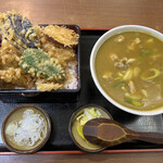 千秋庵 - 天丼Cセット