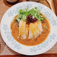 中華旬彩 森本 - 森本名物！四川式よだれ鶏セット②