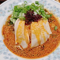 中華旬彩 森本 - 森本名物！四川式よだれ鶏セット③