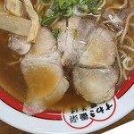 Suwaki Kouraku Chuuka Soba Oka Yama Puraza Hoteru Kibi Sabisu Eria No Bori Senten - 醤油ラーメン2