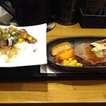 創作屋 おーぱす - サーロインとカイノミ丼セット