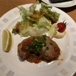 海鮮居酒屋 清水港 - マグロのホホ肉焼き