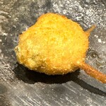 Wasabi - 花ニラ　豚バラ巻き