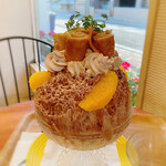 パティスリーカラク - かき氷クレープシュゼット