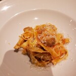 トラットリア ジラソーレ - フレッシュトマトとポルチーニ