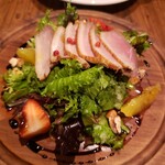 Torattoria Jirasore - 鴨のサラダ