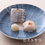 Sushi Kouji - 焼き物〜太刀魚とふぐ白子