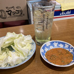 松よし - 「キャベツ」(お通しサービス)