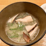 料理屋くおん - 椎茸のお味噌汁♪