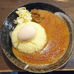 Motomachi Satonaka - チキンカレー スパイシー 並・半熟味付玉子