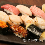 Sushi Ajino Ichimatsu - その日に入荷する上質な魚を握りで。『握り寿司　松』