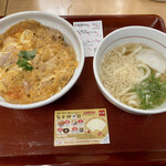 Nakau - 2023/01/16 親子丼＋はいからうどん（小）¥550