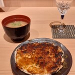 お米とおかず 暖らん - 大葉みその焼きごはん　550円税込　2023.3上旬