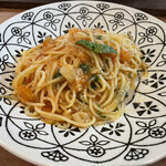 NIKU HA TEPPAN Ikoh - このスパゲッティもめっちゃ美味しかった