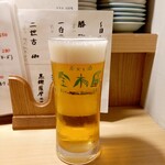 金木犀 - 生ビール 580円