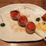 焼鳥 やむちゃん - トマトベーコン
