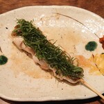 焼鳥 やむちゃん - ささみ 梅しそ