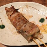 焼鳥 やむちゃん - ピーマン肉巻き