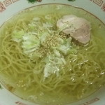 満州王 - 私のお気に入り塩ラーメンです。