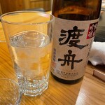 すし処 米泉 - 日本酒（渡舟）
