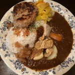 本石亭 - 欧風カレー＋ハンバーグ