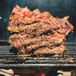 厚切りステーキと超粗挽きハンバーグ たわらや - 