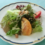 オーベルジュ・コムニ - 朝食サラダ