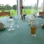 オーベルジュ・コムニ - 朝食の酢ドリンク