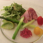オーベルジュ・コムニ - 夕食　サラダ
