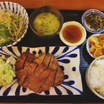 天神たんか - 牛タン定食を注文しました