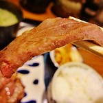 天神たんか - 2週間熟成された牛タンは旨みたっぷりで、さっぱりしたタレが良く合って美味しいです