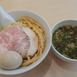 Raxamentakeshi - ■特製昆布水つけ麺(醤油) 大盛 1100円(内税)■