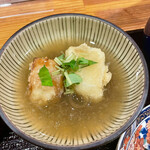 創作料理と地酒のお店 坂蔵 - 根菜の天ぷらみぞれ餡掛け