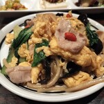 中国料理 堀内 - キクラゲ・豚肉・玉子炒め