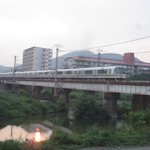 転石 - 土手散策①撮鉄さんにはベスポジ？