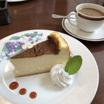 ボア・クレール - バスクチーズケーキ、美味しい！