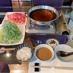 日本料理 五十嵐 - 料理写真:ヘルシー豚しゃぶ　1300円