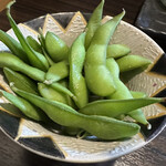 ひろ茂 - ワサビ味の枝豆
