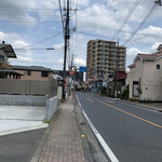 蔵カフェ 草風庵 - お店を出て広小路を左へ