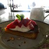 Raburakkukafe - 料理写真:いちごのタルトとコーヒー