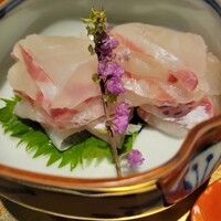 割烹 隆 - 鯛茶漬けの鯛の刺身