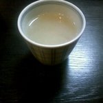 江戸切りそば 石泉 - 蕎麦湯2