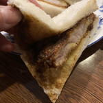 中津軒 - カラシも、フワッと香る程度。抜く事もできますよ。