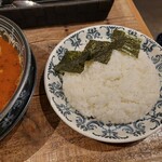 ラッキョ - ご飯(大)…プラ50円。