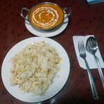 The Kitchen&CAFE - ミックスベジタブルカレー、ガーリックライス