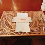 トラットリア・ラ・カパンナ - テーブルセット